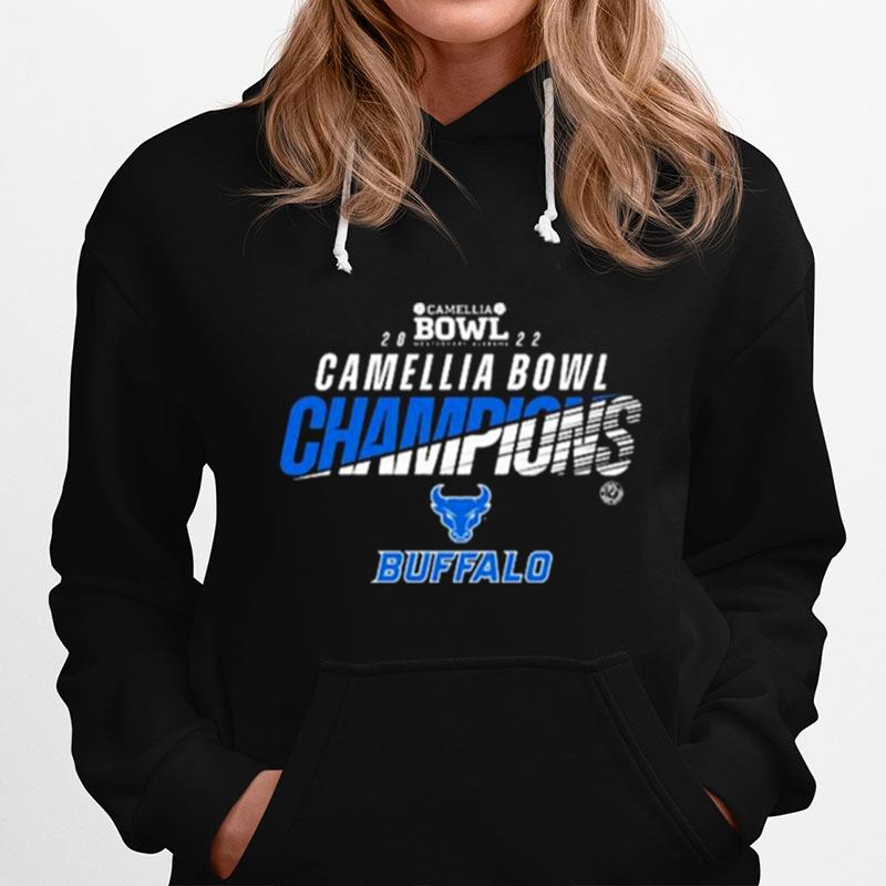 Buffalo Bulls 2022 Camellia Bowl Champions Hoodie