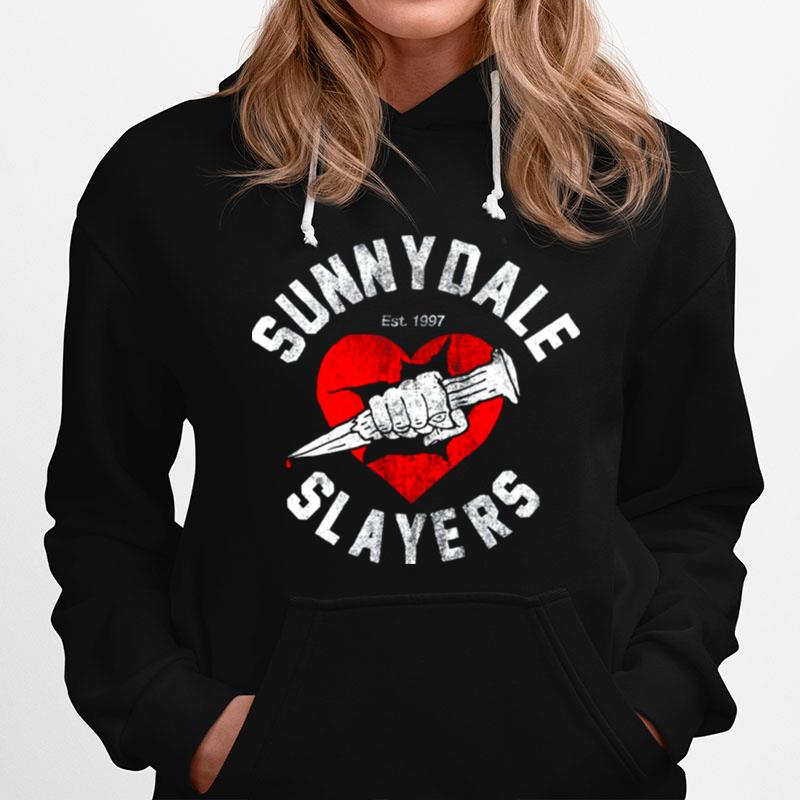 Buffy The Vampire Slayer Sunnydale Slayers Logo Hoodie