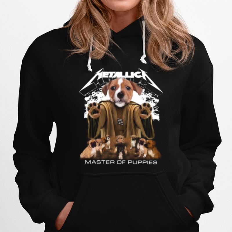 Bull Terrier Metallica Master Of Puppies Hoodie