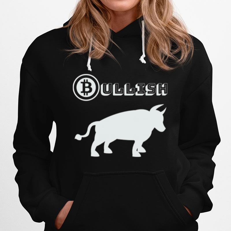 Bullish Bitcoin Cryptocurrency Crypto Coin Bull Market Money Hoodie