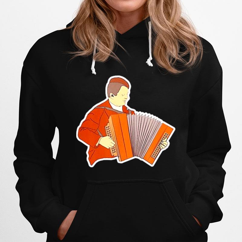 Button Accordion Design For Music Accordionist Hoodie