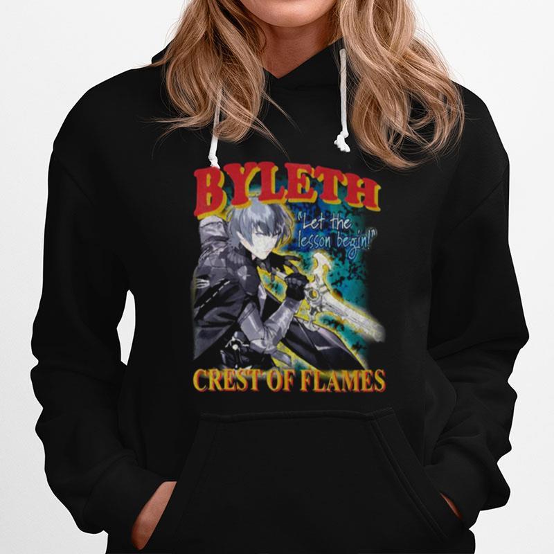 Byleth Lets The Lesson Begin Crest Of Flames Smash Bros Vintage Hoodie