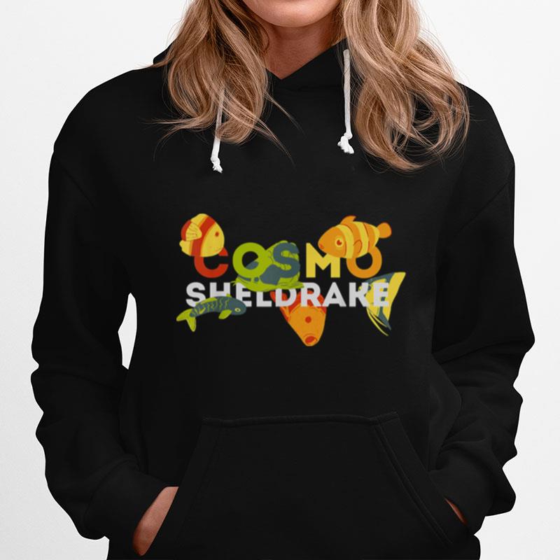 C.O.S.M.O Sheldrakes And Fishes Hoodie