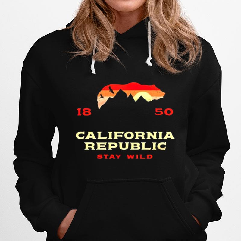 California Republic Stay Wild Bear Hoodie