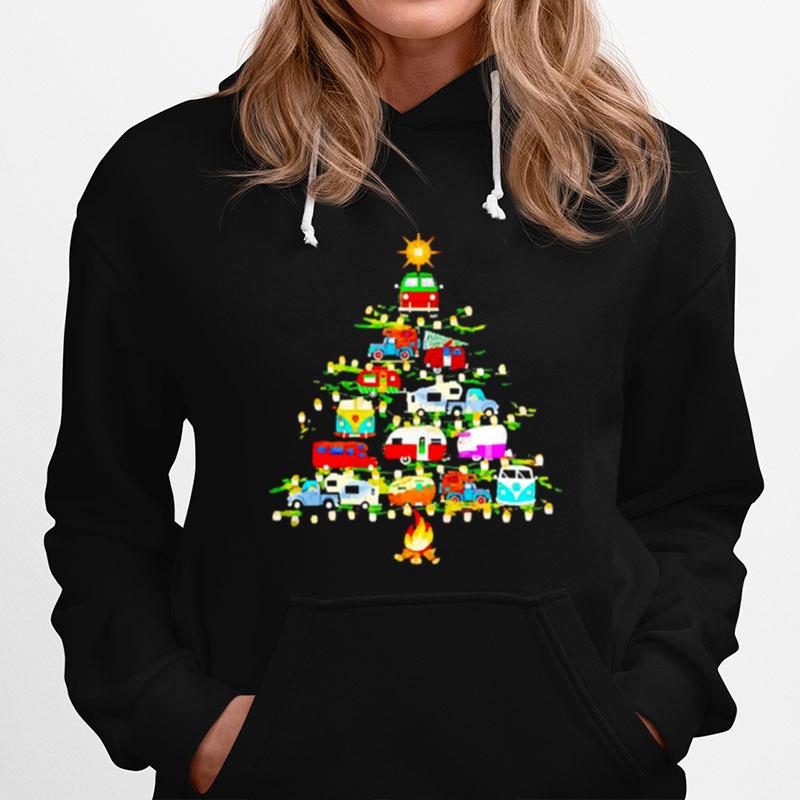 Camper Christmas Tree Sweater T-Shirt