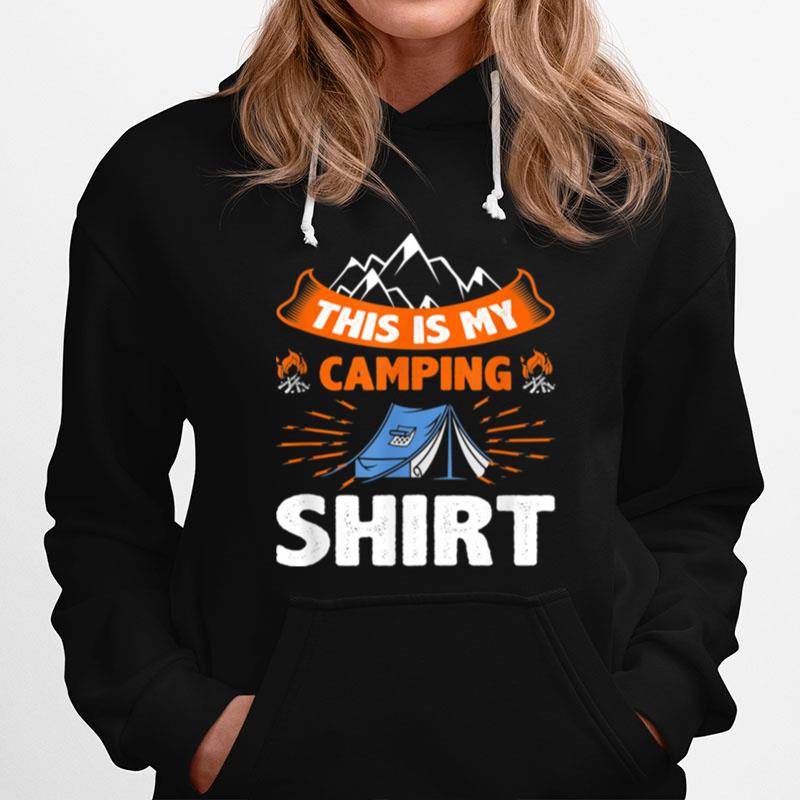 Camping Trailer This Is My Camping Camper Van Hoodie