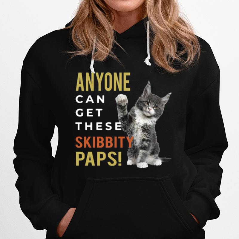 Can Get These Skibbity Paps Cat Funny Hoodie