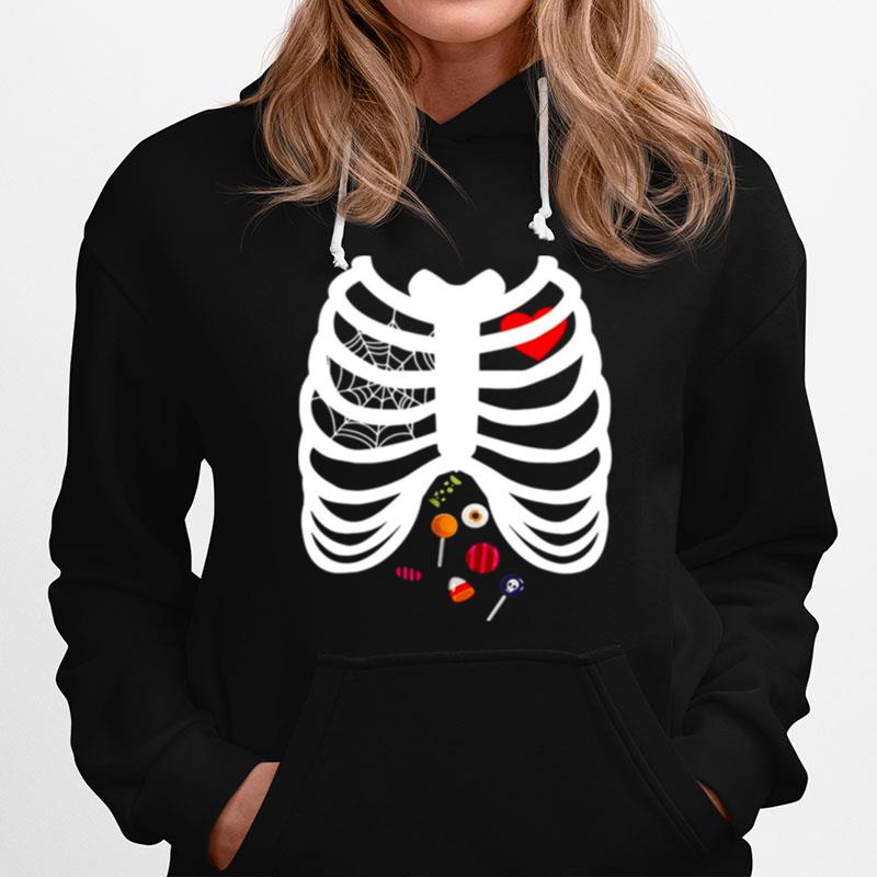 Candy Skeleton Halloween Inspired Hoodie