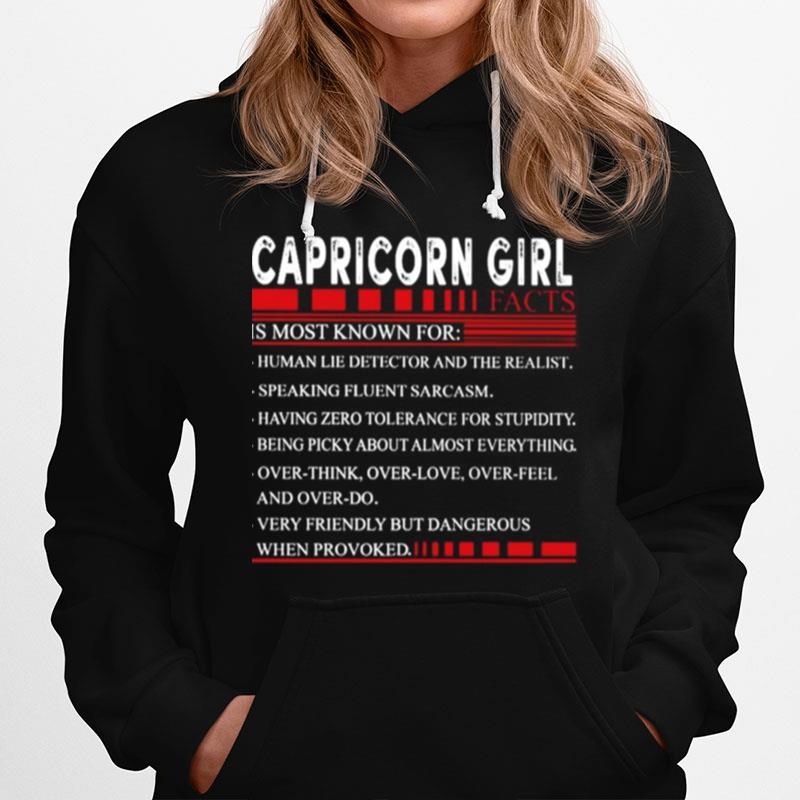 Capricorn Girl Facts Is Most Known For T-Shirt