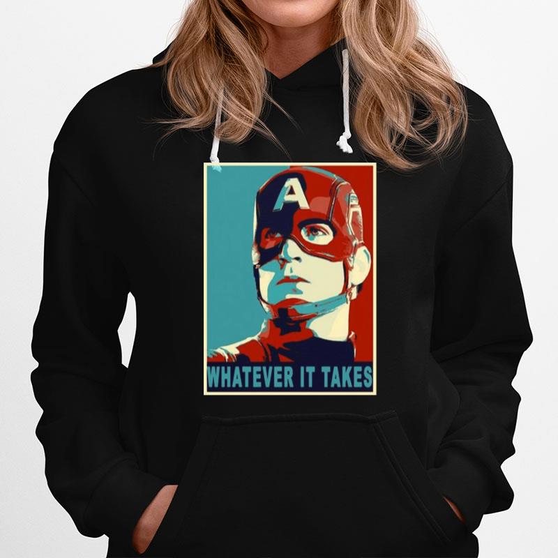 Captain America Avengers Endgame Whatever It Takes Hoodie