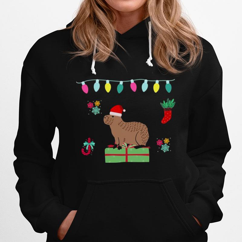 Capybara Christmas Xmas T-Shirt
