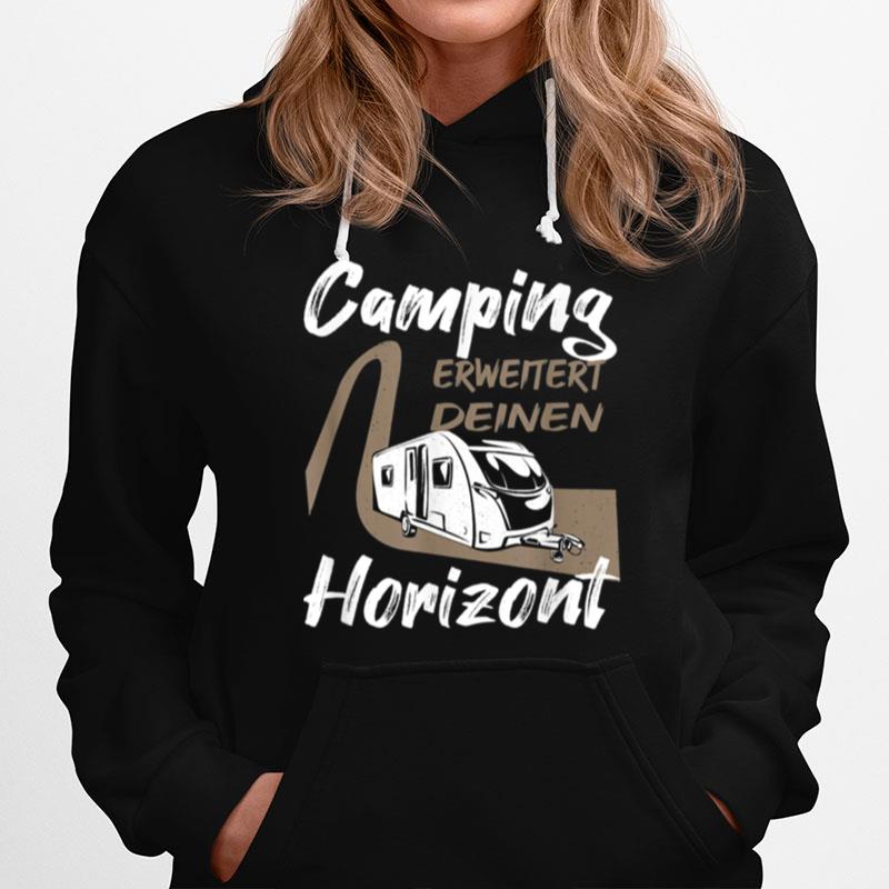 Caravan Travel Camping Horizon Longlasting Camper Hoodie