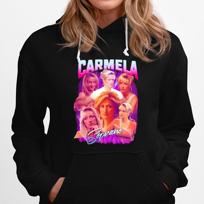 Carmela Soprano Edie Falco Homage Hoodie