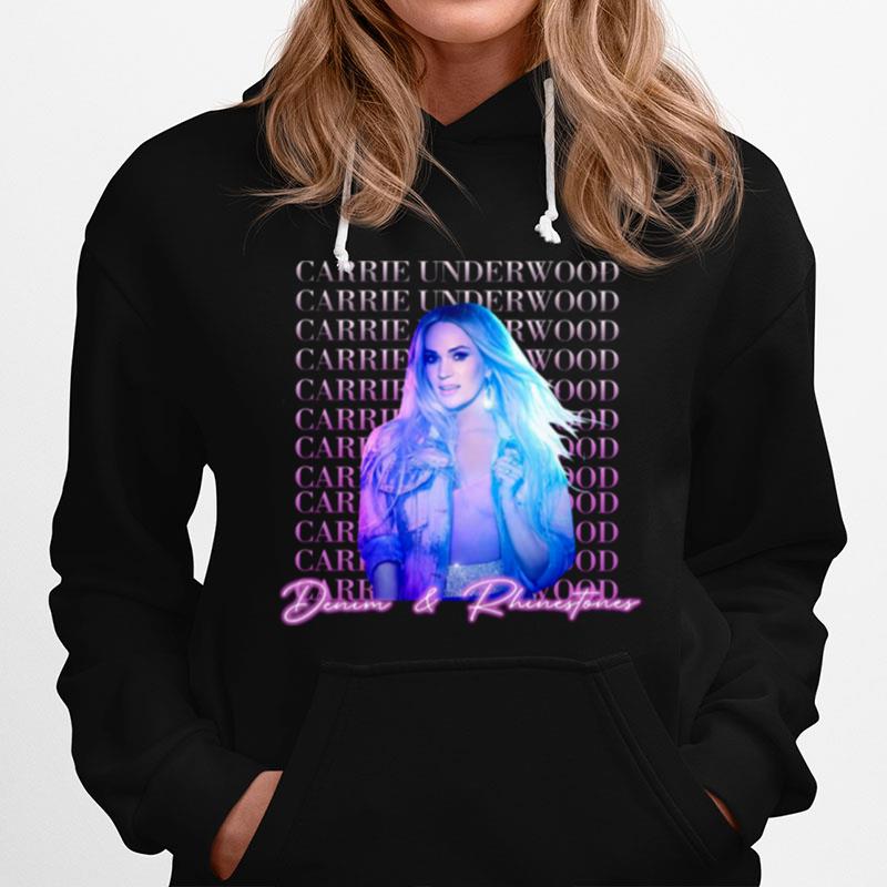 Carrie Underwood Denim And Rhinestones Tour Vintage Sweatshirt Hoodie