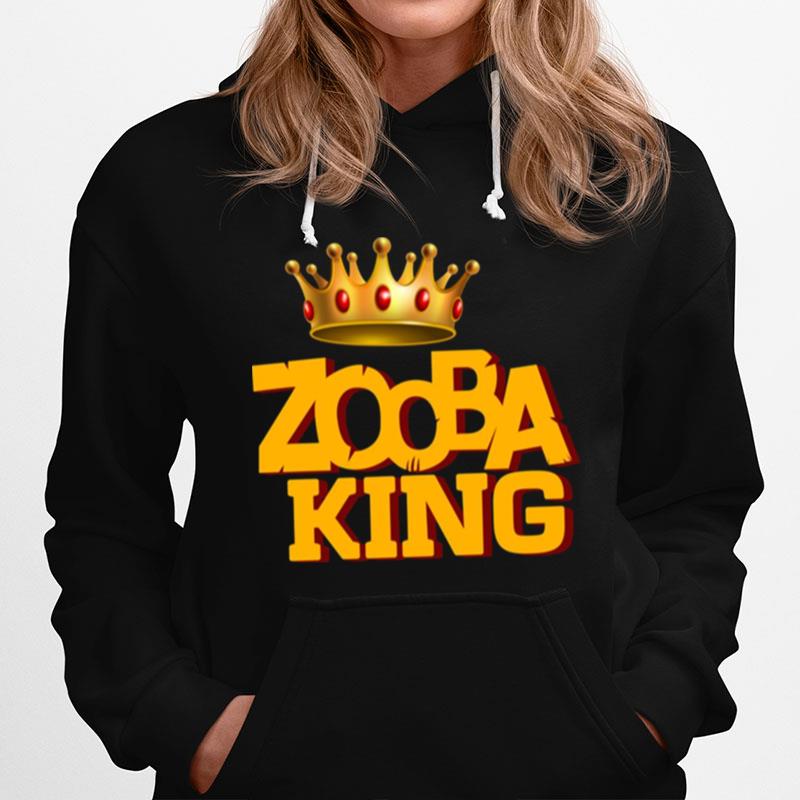 Cartoon Logotypo Zooba King Hoodie