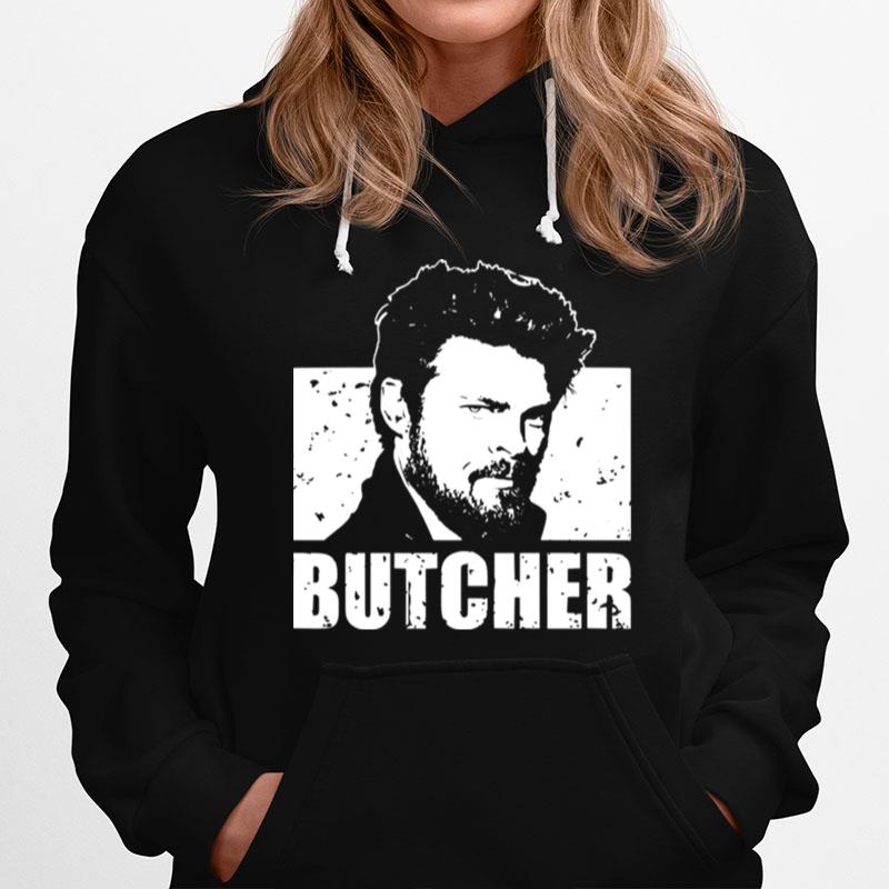 Cast The Boys Series Retro Billy Butcher Hoodie