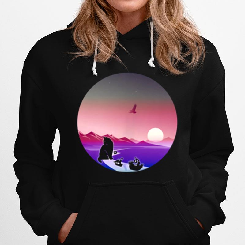 Cat Blocking Suez Canal Pirate Ships Boats Kitty Meme Circle Hoodie