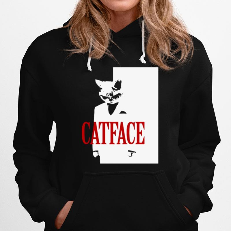 Cat Face Hoodie