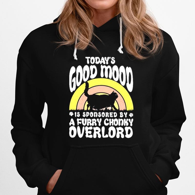 Cat Todays Good Mood Is Sponsored By A Furry Chonky Overlord Hoodie