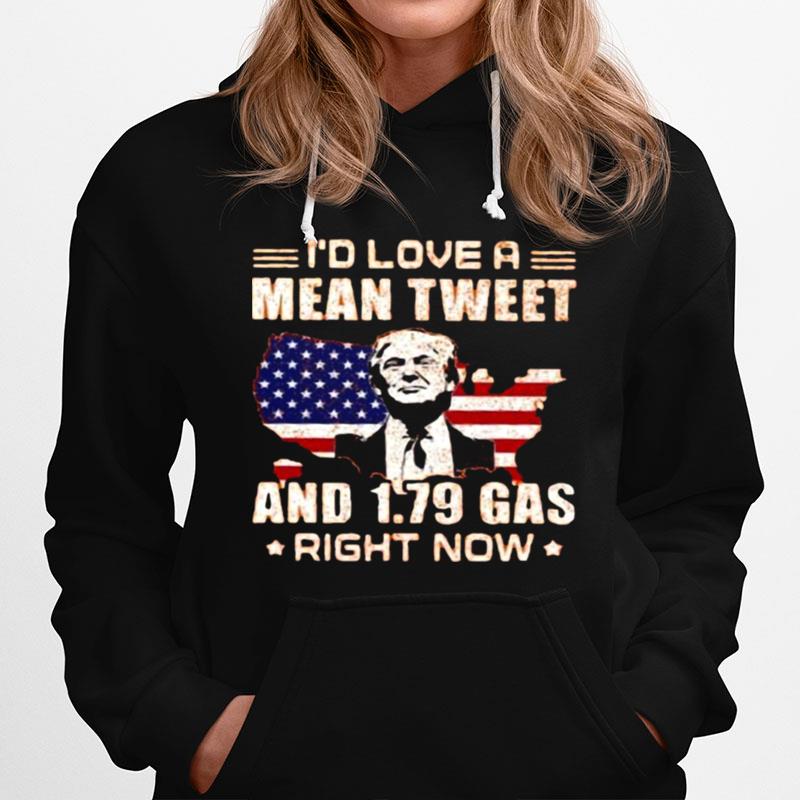 Cathy Young Id Love A Mean Tweet And 1.79 Gas Right Now Donald Trump Hoodie