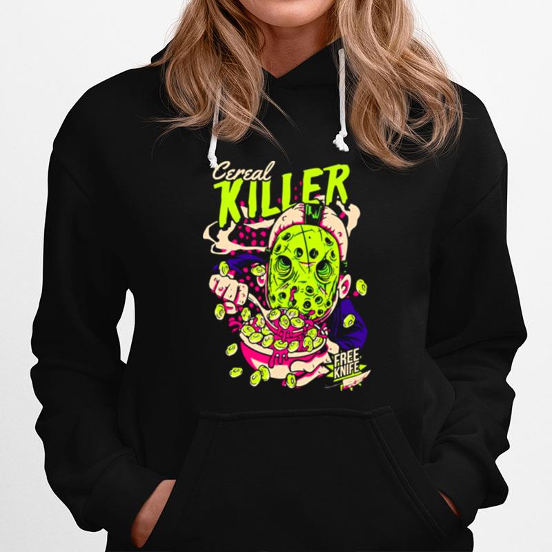 Cereal Killer Free Night Horror Hoodie