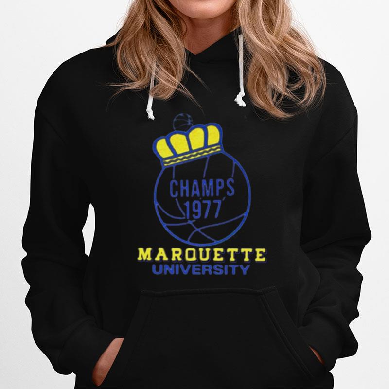 Champs 1977%E2%80%B2 Marquette University Hoodie