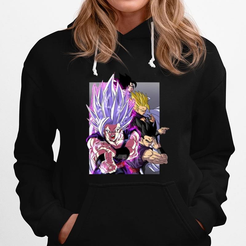 Character Dragon Ball Gohan All Forms Hoodie