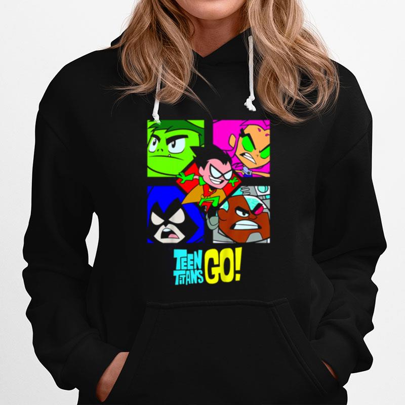 Characters In Teen Titans Go Hoodie