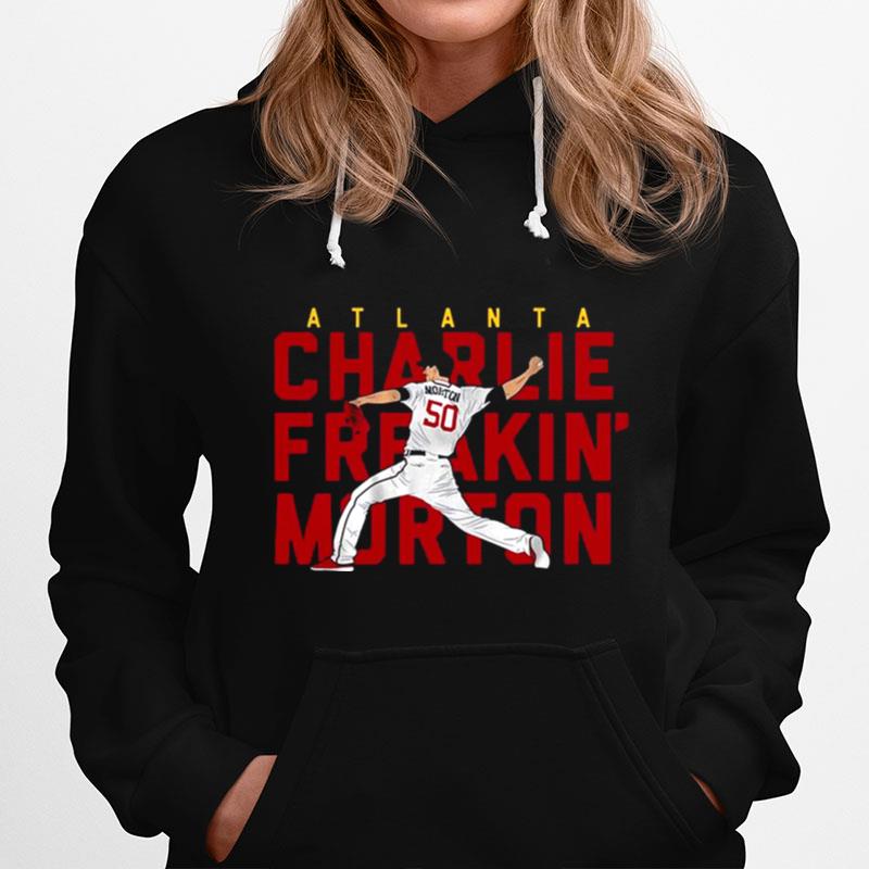 Charlie Freakin Morton Atlanta Mlbpa Licensed Hoodie