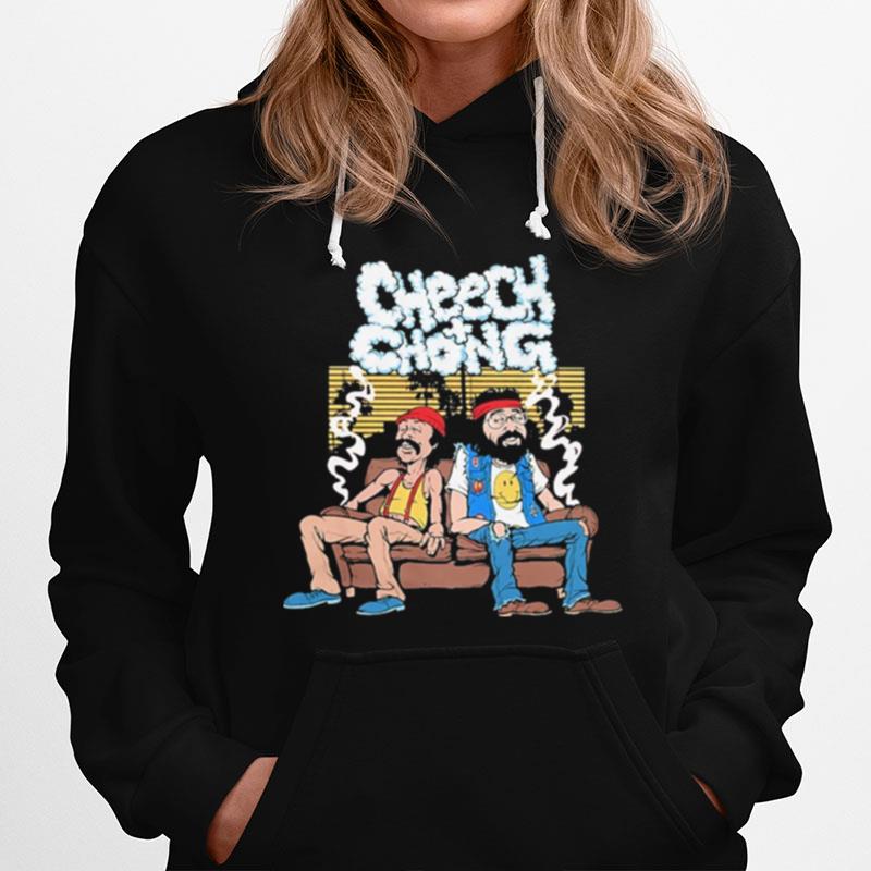 Cheech And Chong Smoking Hoodie