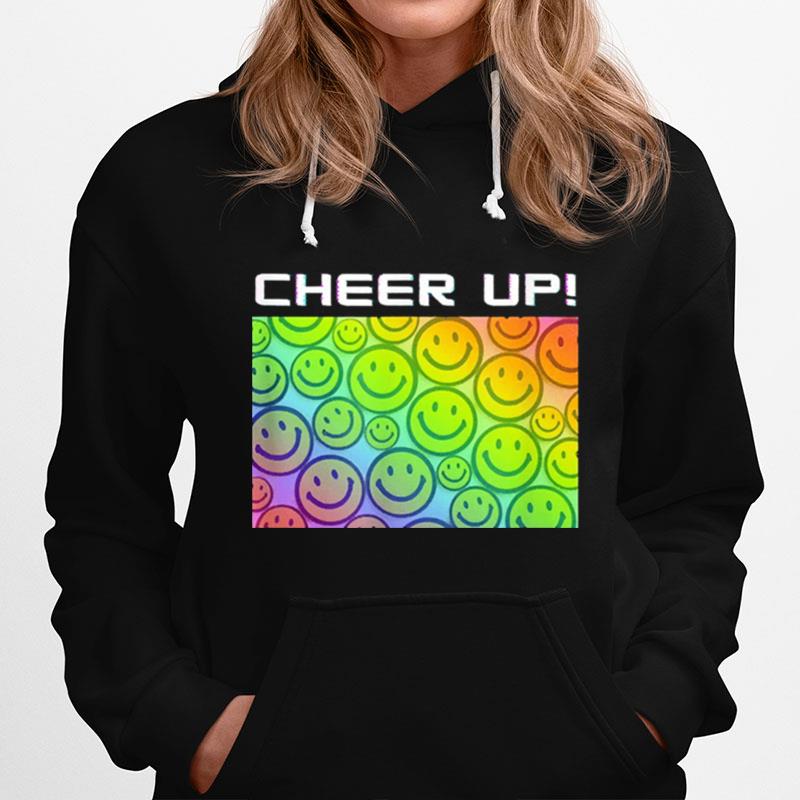 Cheer Up Happy Smiley Face Hoodie