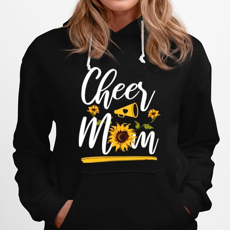 Cheerleading Mom Sunflower Cheer Mom Hoodie