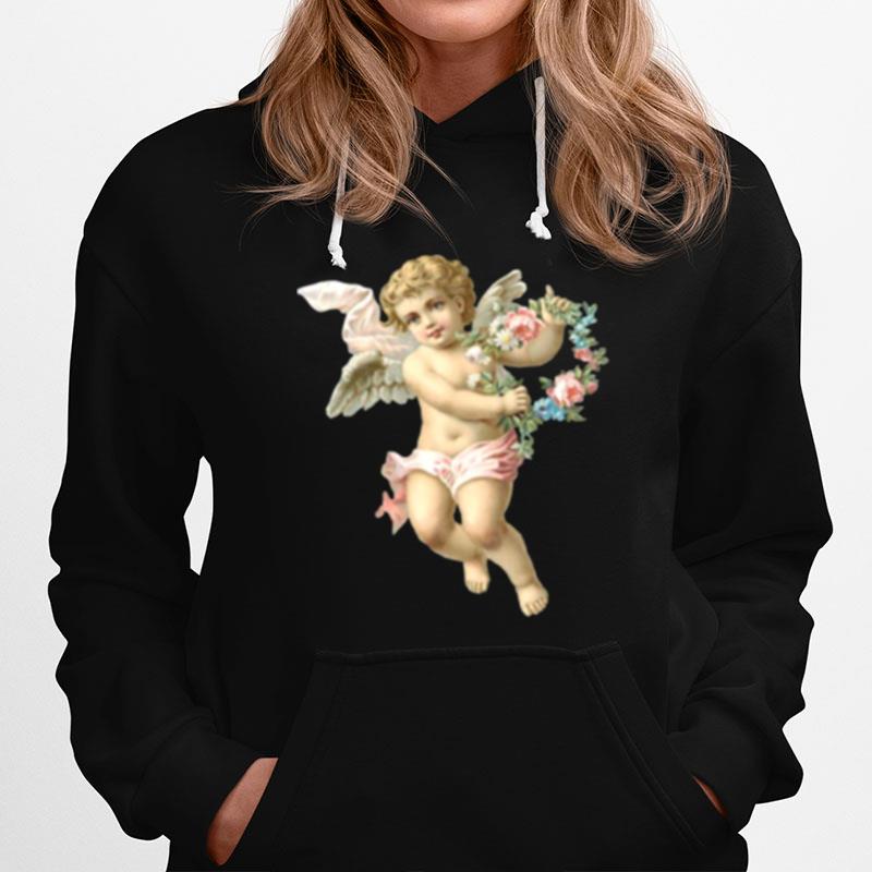 Cherub Angels Fine Art Victorian Love Hoodie