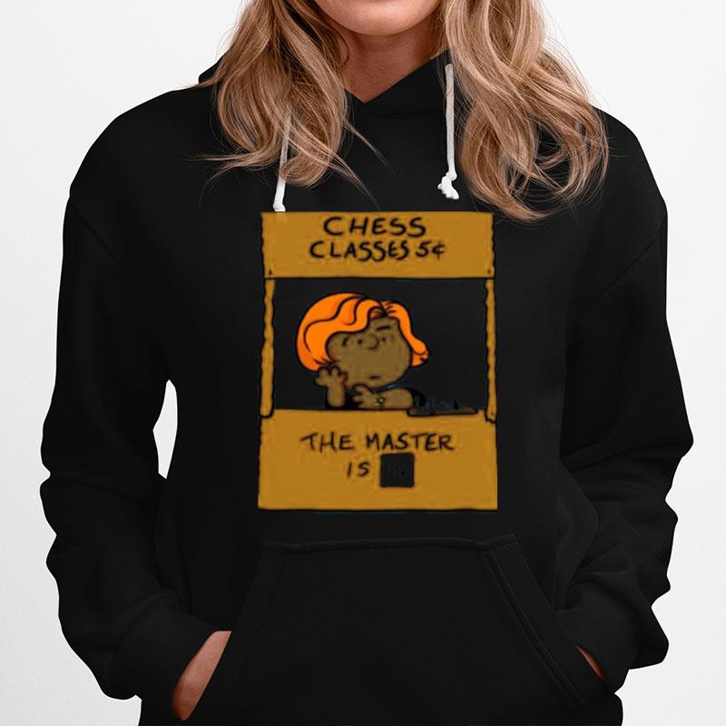 Chess Classes 5C The Master Is In Hoodie