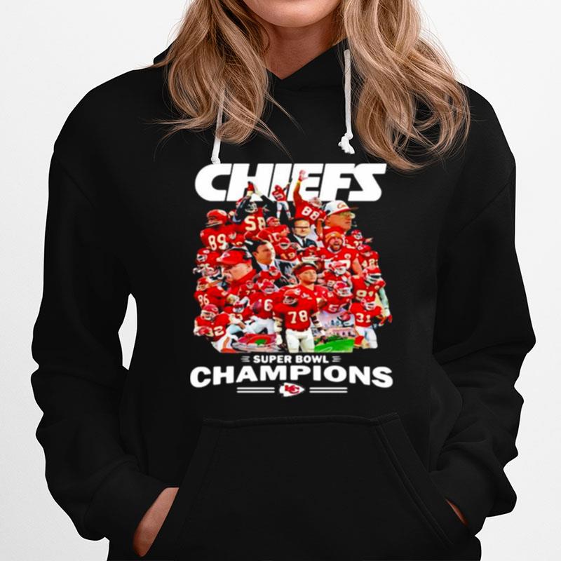 Chiefs Super Bowl Champions Team Football Hoodie