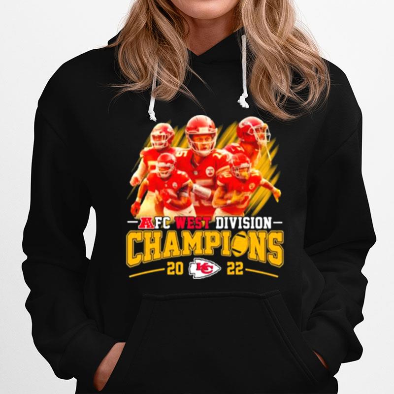 Chiefs Team Afc West Division Champions 2022 Hoodie
