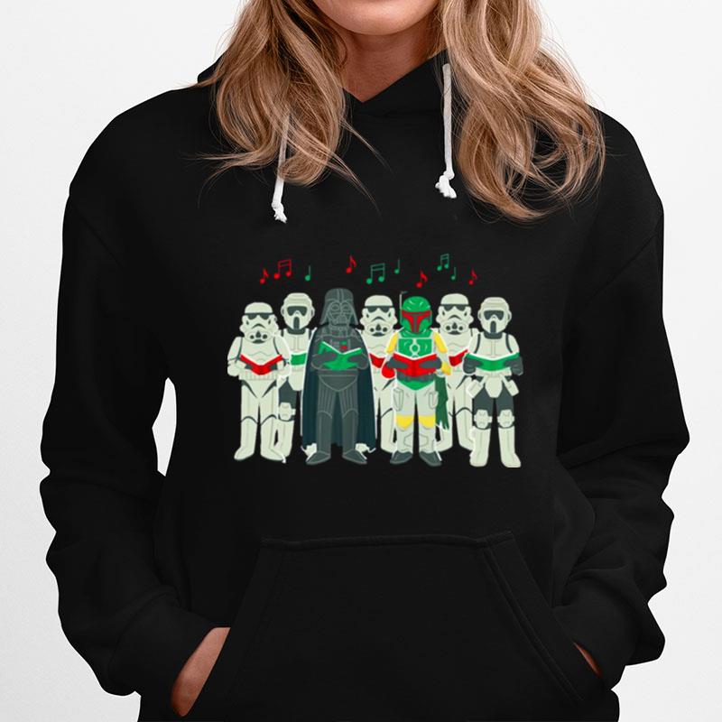Choir Holiday Star Wars Sith Dard Vader Boba Stormtroopers Christmas Hoodie