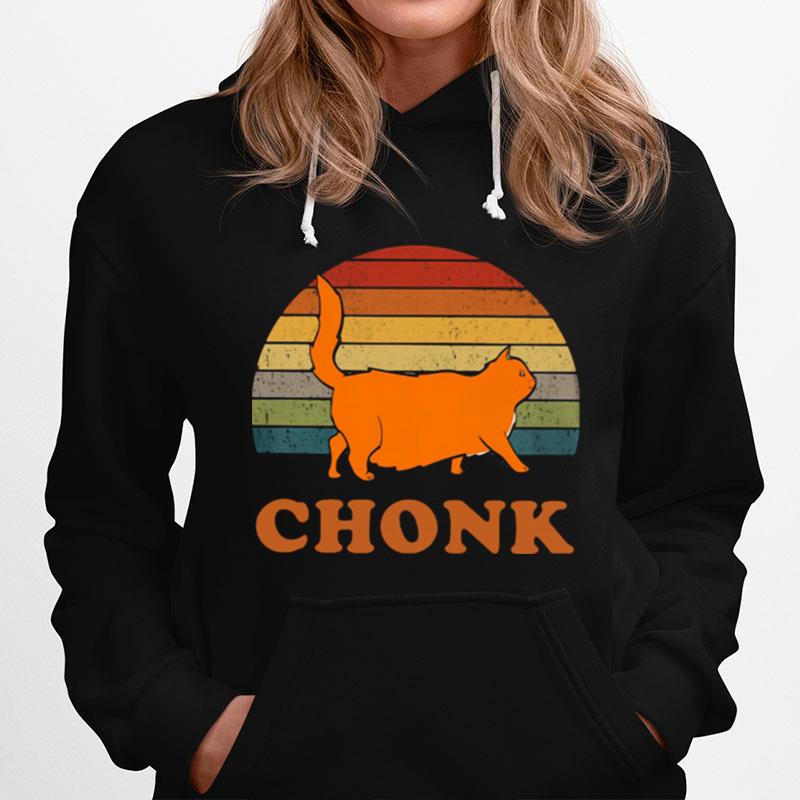 Chonk Cat Vintage Hoodie