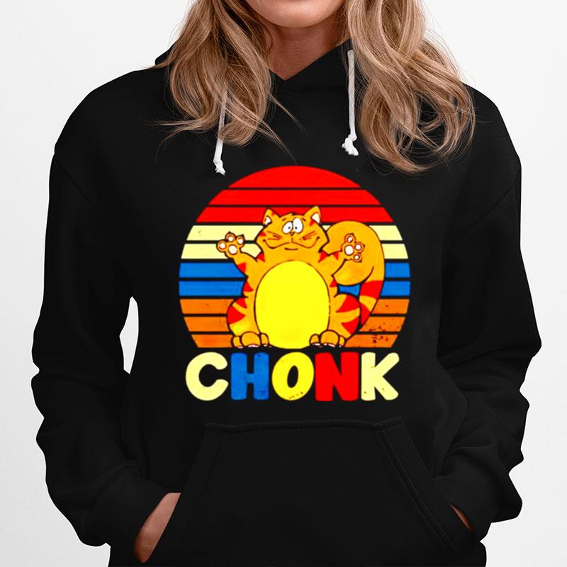 Chonk Yellow Cat Hoodie