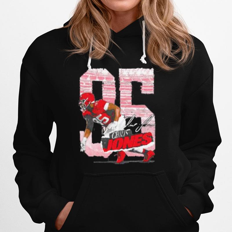 Chris Jones 85 Kansas City Chiefs Rough Hoodie