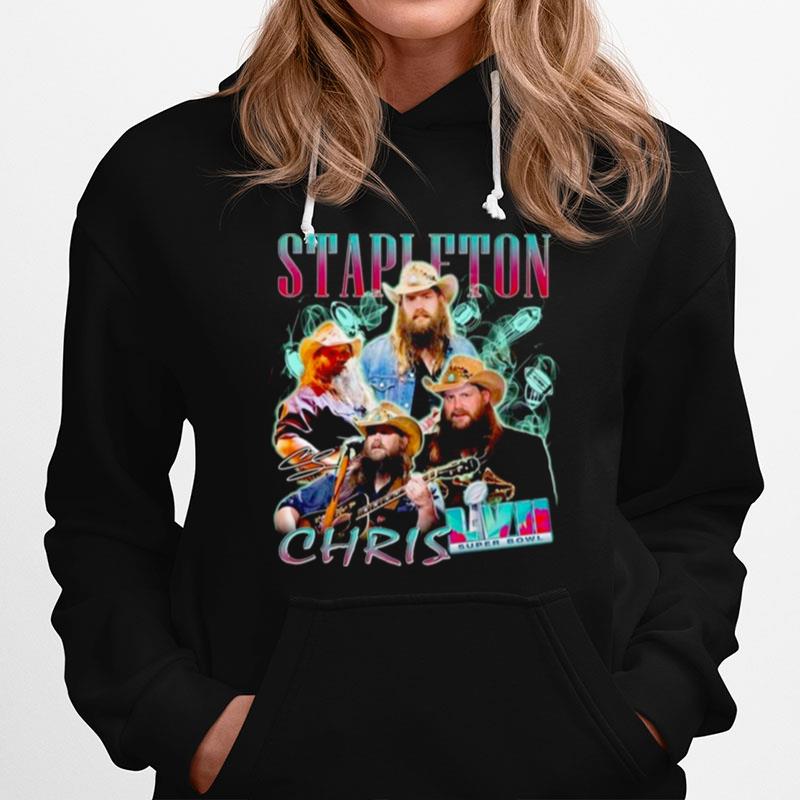 Chris Stapleton Lvii Super Bowl Signature Hoodie