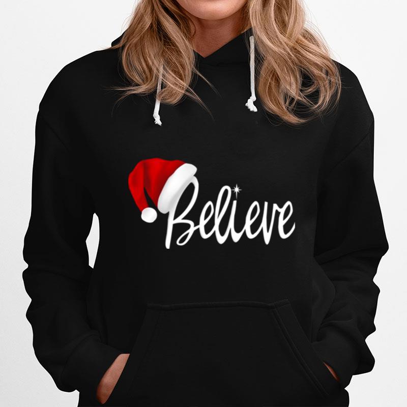 Christmas Believe In Santa Claus The Polar Express Hoodie