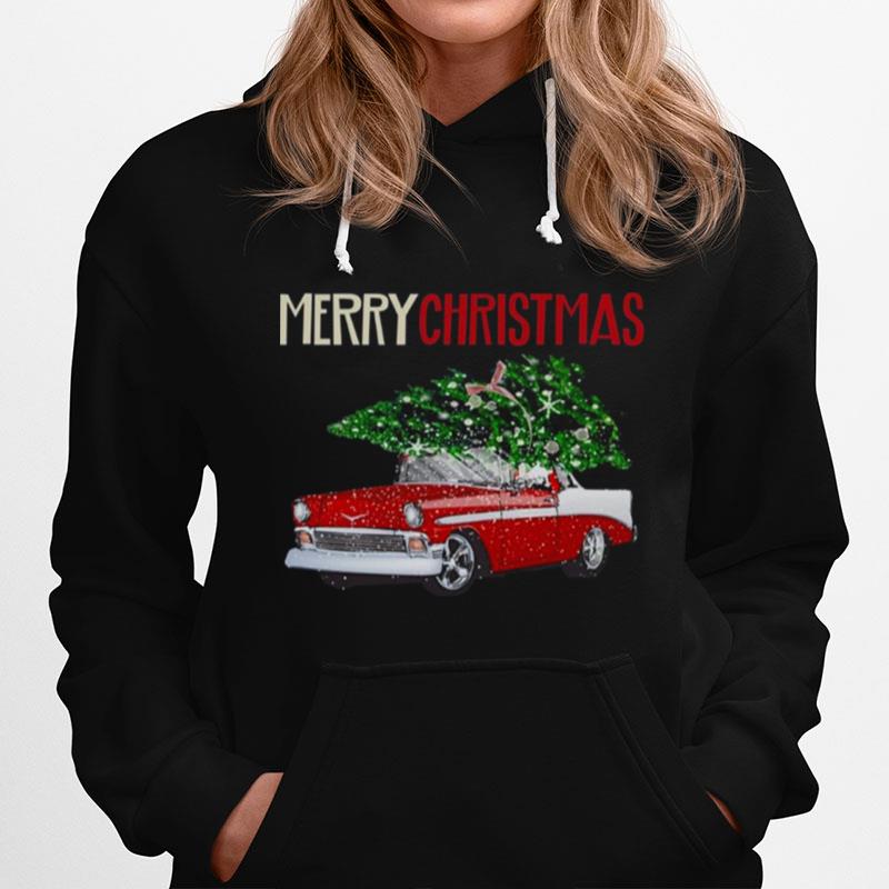 Christmas Classic Car Hoodie