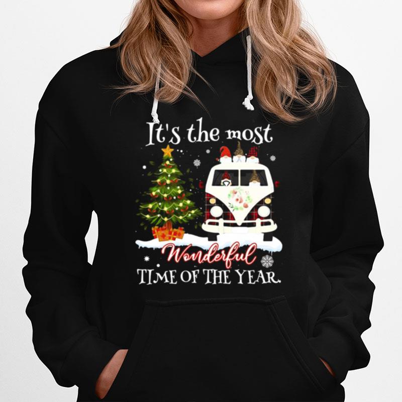 Christmas Gnomies Its The Most Wonderful Time Of The Year Hoodie