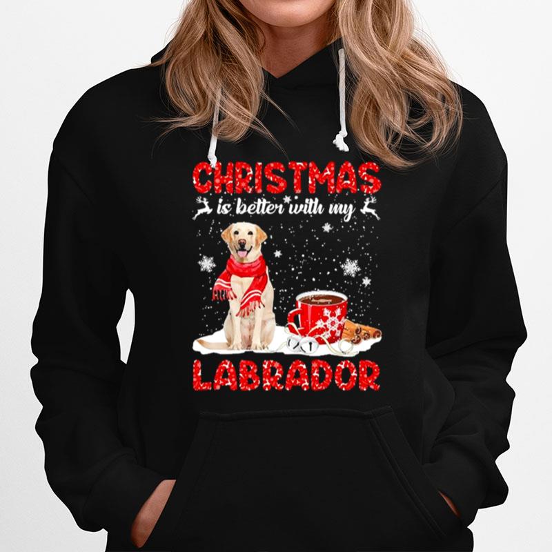 Christmas Is Better With My Yellow Labrador Dog Sweater T-Shirt