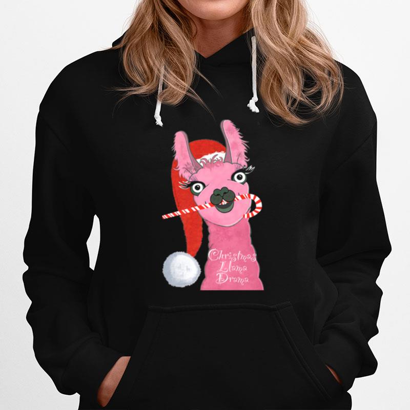 Christmas Llama Drama Hoodie