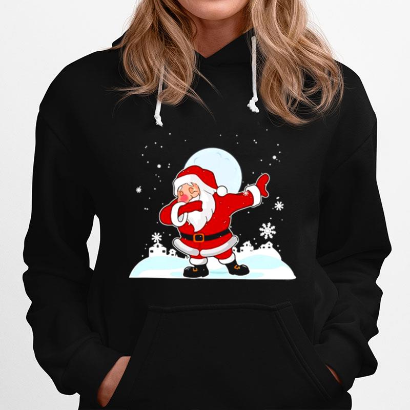 Christmas Santa Claus Dabbing Xmas Vacation Winter Holidays Sweater Hoodie