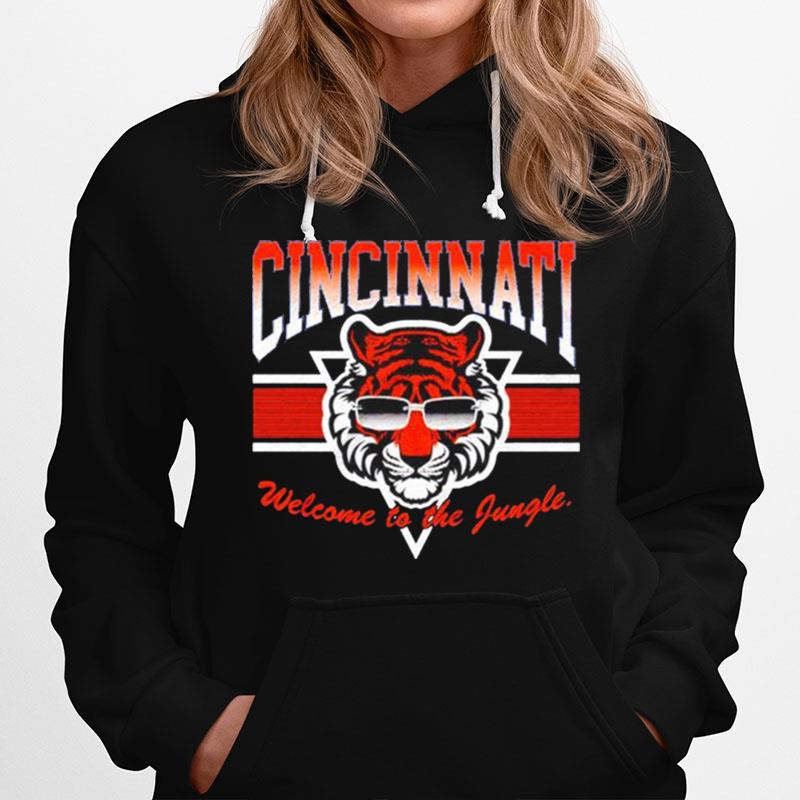 Cincinnati Welcome To The Jungle Hoodie