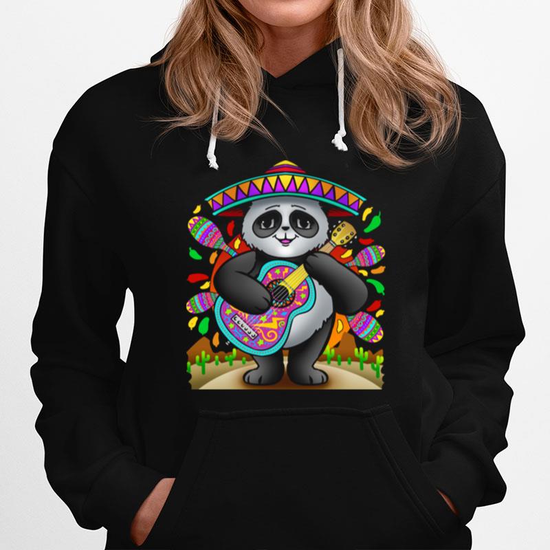 Cinco De Mayo Panda Bear Mexican Hoodie