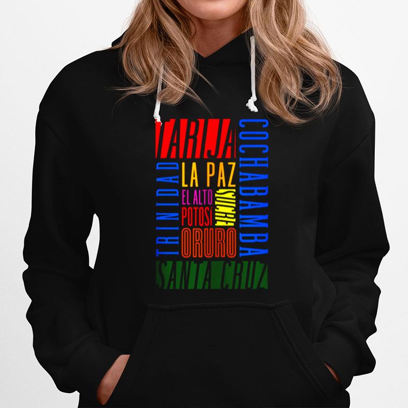 Cities Of Bolivia Hoodie